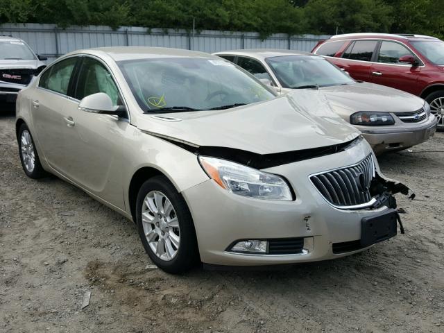 2G4GR5ER8D9224620 - 2013 BUICK REGAL BEIGE photo 1