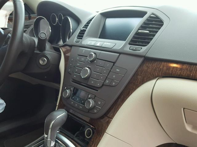 2G4GR5ER8D9224620 - 2013 BUICK REGAL BEIGE photo 9