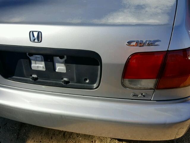 1HGEJ6673WL012212 - 1998 HONDA CIVIC SILVER photo 9