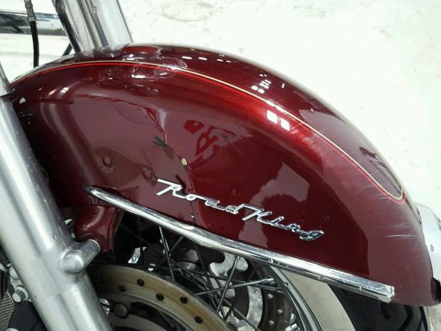 1HD1FR4138Y618662 - 2008 HARLEY-DAVIDSON FLHRC BURGUNDY photo 12