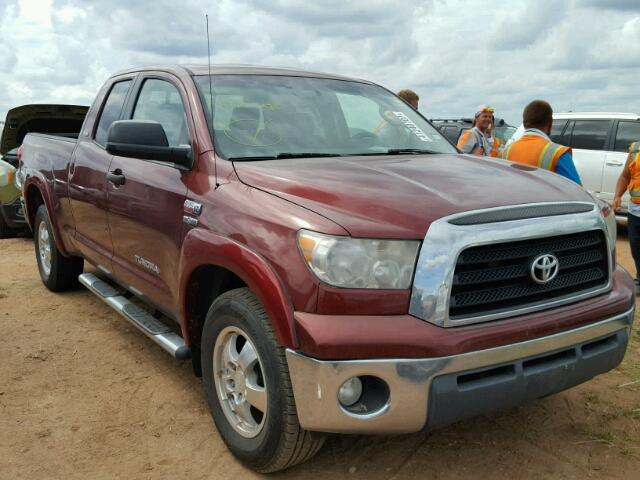 5TFRV54118X060462 - 2008 TOYOTA TUNDRA MAROON photo 1