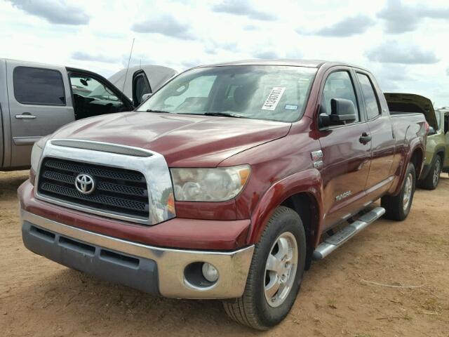 5TFRV54118X060462 - 2008 TOYOTA TUNDRA MAROON photo 2