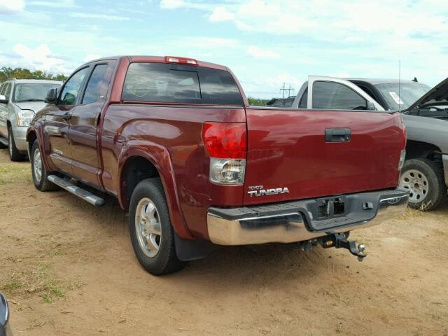 5TFRV54118X060462 - 2008 TOYOTA TUNDRA MAROON photo 3