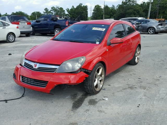 W08AT271985044818 - 2008 SATURN ASTRA XR RED photo 2