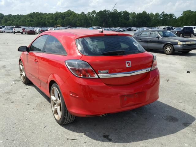 W08AT271985044818 - 2008 SATURN ASTRA XR RED photo 3