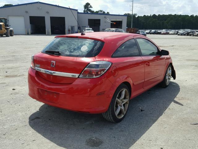 W08AT271985044818 - 2008 SATURN ASTRA XR RED photo 4