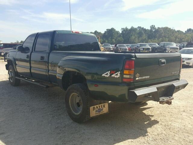 1GCJK33235F956350 - 2005 CHEVROLET SILVERADO GREEN photo 3