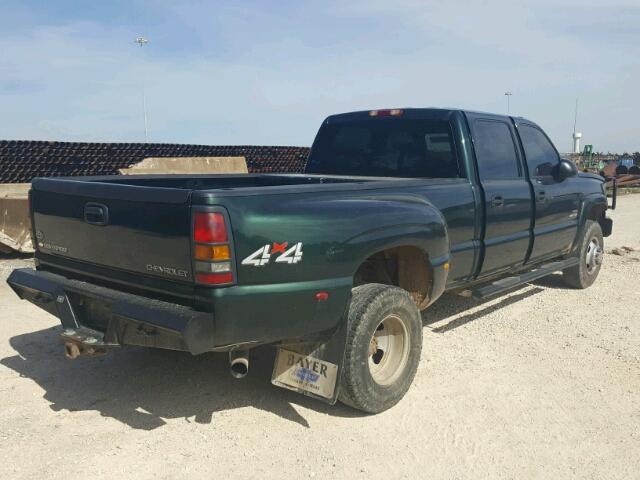 1GCJK33235F956350 - 2005 CHEVROLET SILVERADO GREEN photo 4