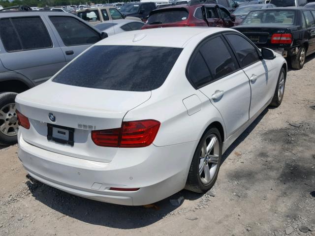 WBA3C1C51EK107424 - 2014 BMW 328 I SULE WHITE photo 4