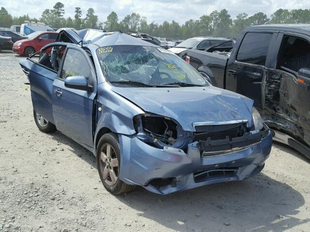 KL1TG56668B009682 - 2008 CHEVROLET AVEO BLUE photo 1