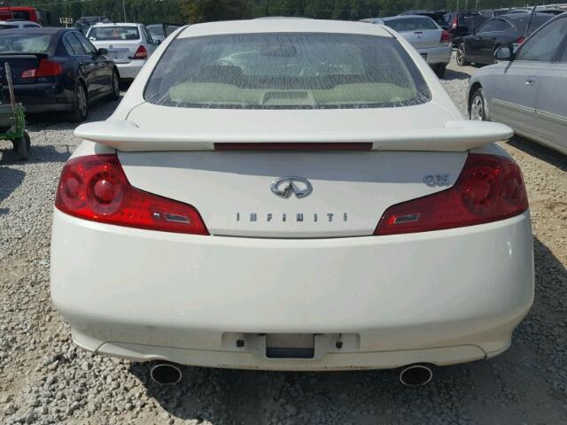 JNKCV54E47M901746 - 2007 INFINITI G35 WHITE photo 10