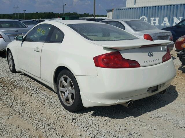 JNKCV54E47M901746 - 2007 INFINITI G35 WHITE photo 3