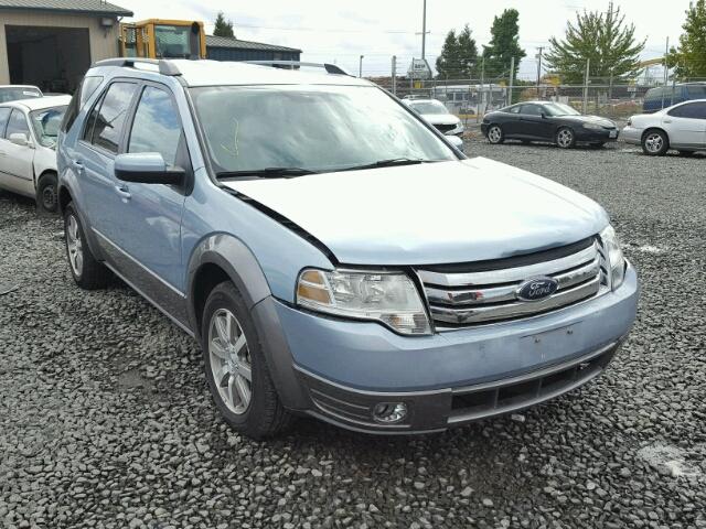 1FMDK02W48GA24152 - 2008 FORD TAURUS X S BLUE photo 1