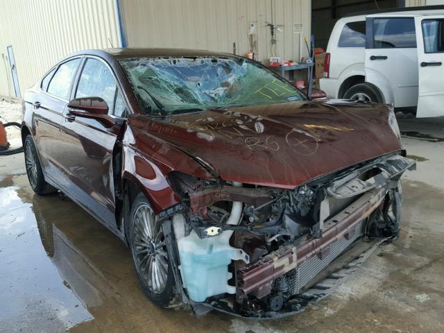 3FA6P0K98FR269251 - 2015 FORD FUSION TIT MAROON photo 1