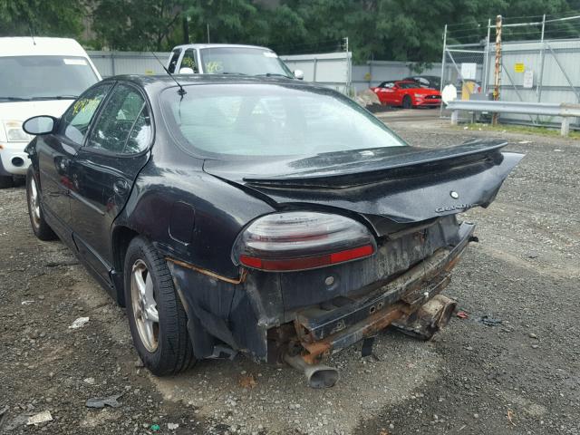1G2WR52142F269321 - 2002 PONTIAC GRAND PRIX Սև լուսանկար 3