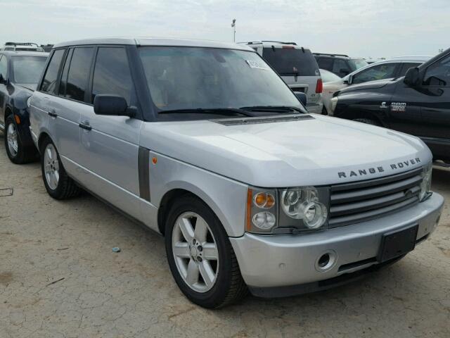 SALME11414A161217 - 2004 LAND ROVER RANGE ROVE SILVER photo 1