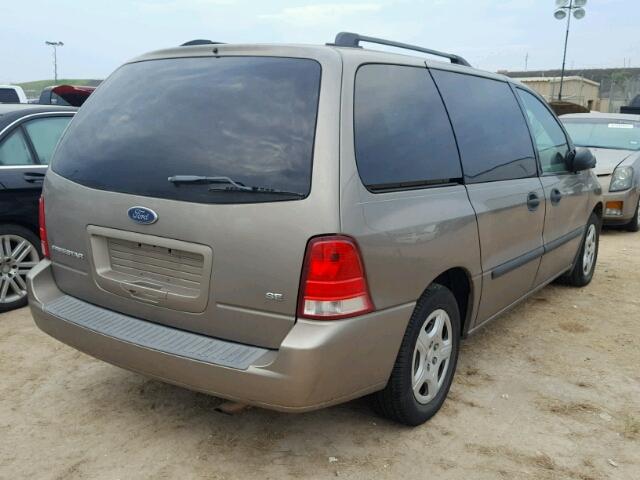 2FMZA51636BA02123 - 2006 FORD FREESTAR GRAY photo 4