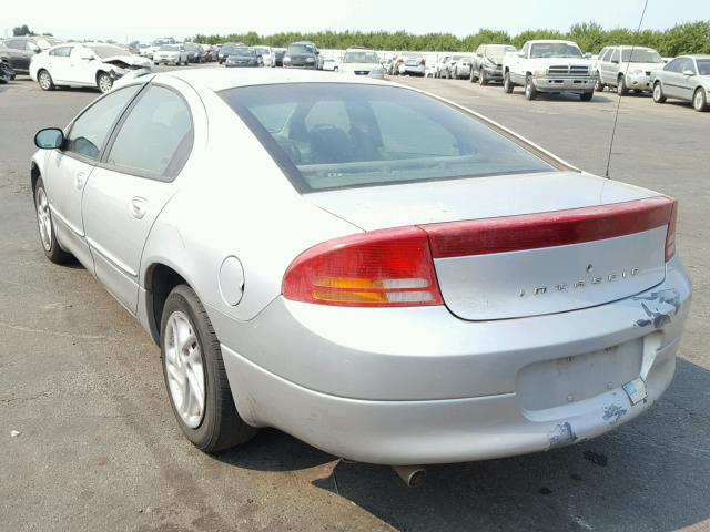 2B3HD46R9YH295757 - 2000 DODGE INTREPID SILVER photo 3