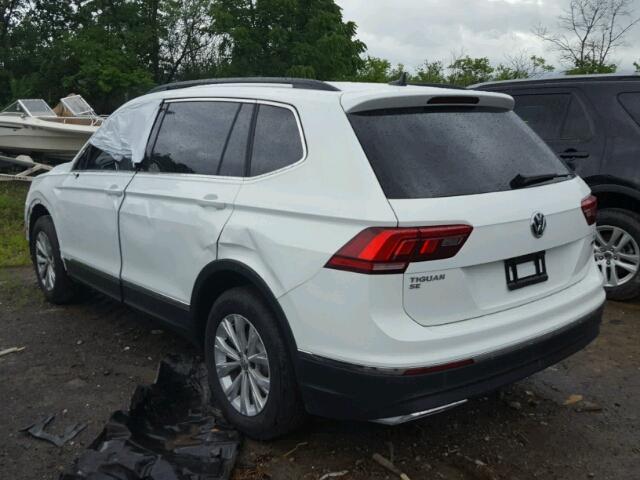 3VV2B7AX4JM095542 - 2018 VOLKSWAGEN TIGUAN SE Білий фото 3