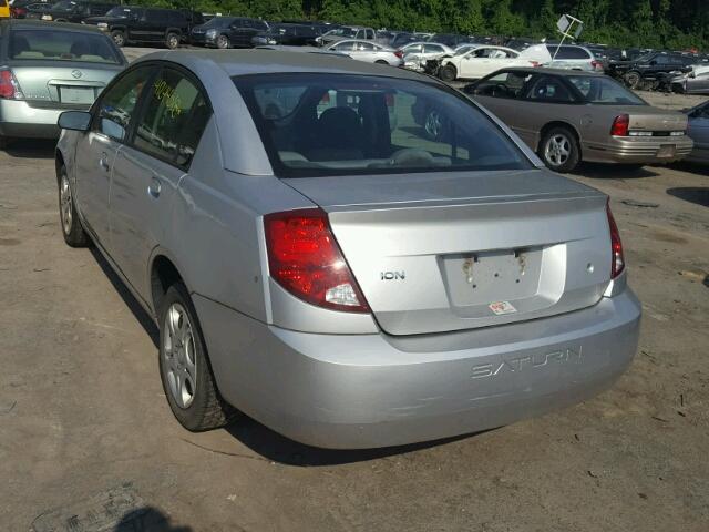 1G8AZ52F94Z181930 - 2004 SATURN ION LEVEL SILVER photo 3