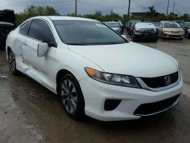 1HGCT1B38DA018510 - 2013 HONDA ACCORD LX- WHITE photo 1