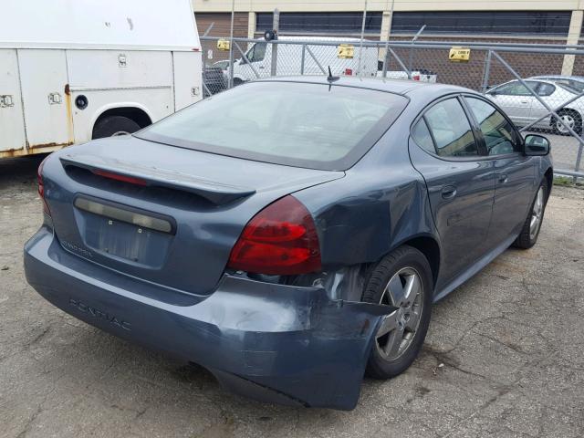 2G2WP552971182068 - 2007 PONTIAC GRAND PRIX BLUE photo 4