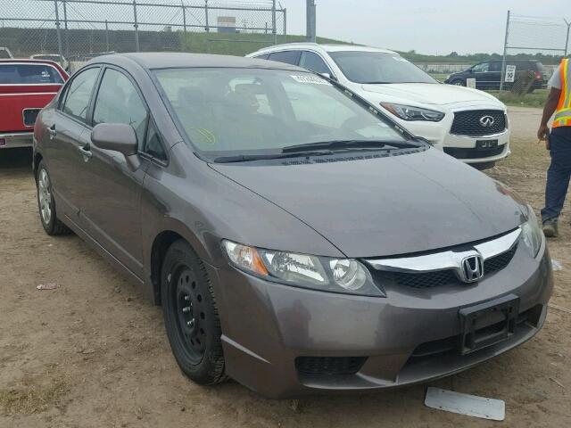 2HGFA1F58BH507986 - 2011 HONDA CIVIC BROWN photo 1