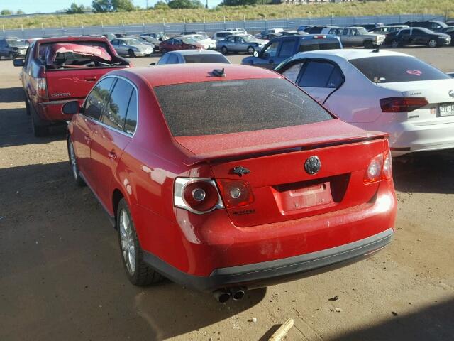 3VWXJ71K86M635037 - 2006 VOLKSWAGEN JETTA GLI RED photo 3