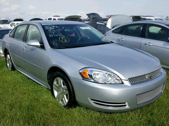 2G1WG5E30D1157021 - 2013 CHEVROLET IMPALA SILVER photo 1