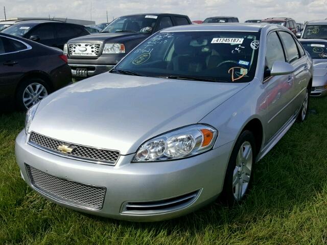 2G1WG5E30D1157021 - 2013 CHEVROLET IMPALA SILVER photo 2