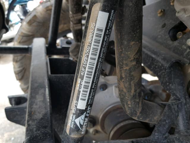 4UF16MPVXGT300335 - 2016 ARCTIC CAT PROWLER BLACK photo 10