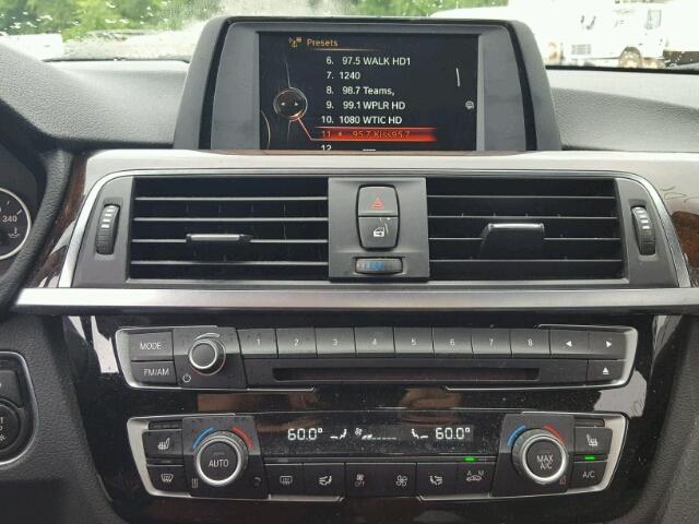 WBA8E5G52GNT94811 - 2016 BMW 320 XI BLACK photo 9