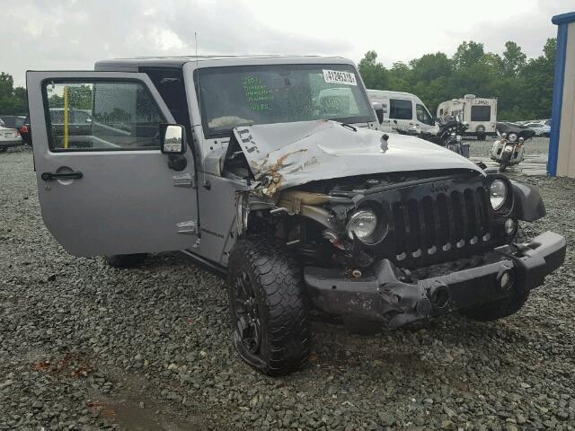 1C4AJWAG4FL530575 - 2015 JEEP WRANGLER S Gümüş foto 1