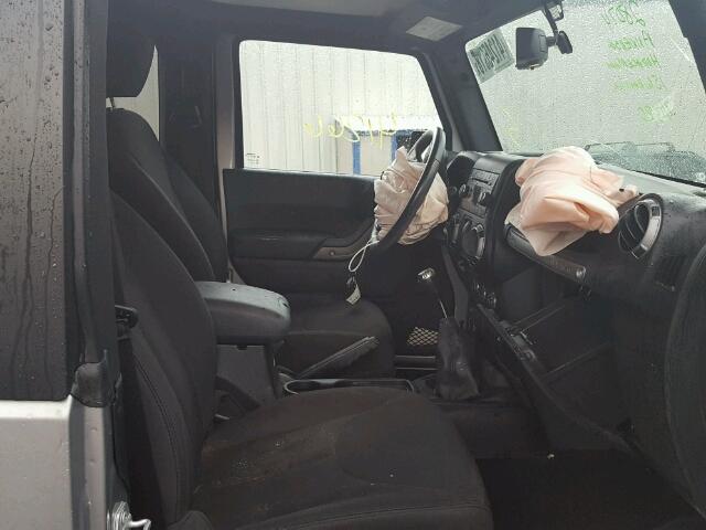 1C4AJWAG4FL530575 - 2015 JEEP WRANGLER S Gümüş foto 5