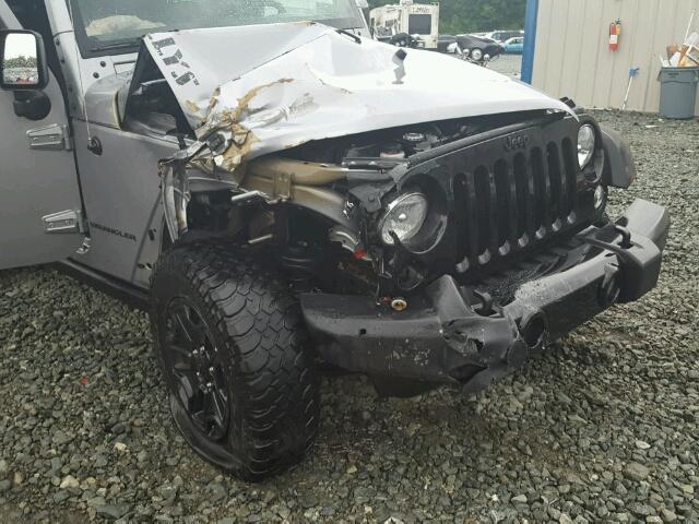 1C4AJWAG4FL530575 - 2015 JEEP WRANGLER S Gümüş foto 9