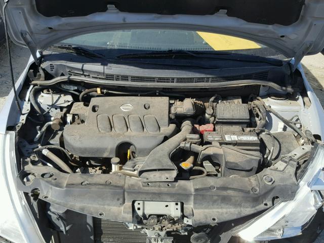 3N1BC13E29L480574 - 2009 NISSAN VERSA SILVER photo 7