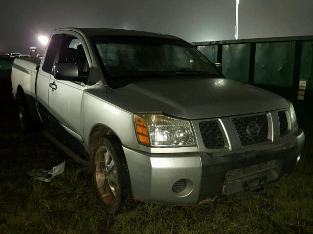 1N6AA06A25N516711 - 2005 NISSAN TITAN XE SILVER photo 1