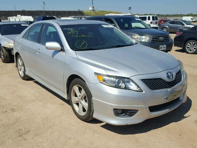 4T1BF3EK7AU095519 - 2010 TOYOTA CAMRY SILVER photo 1