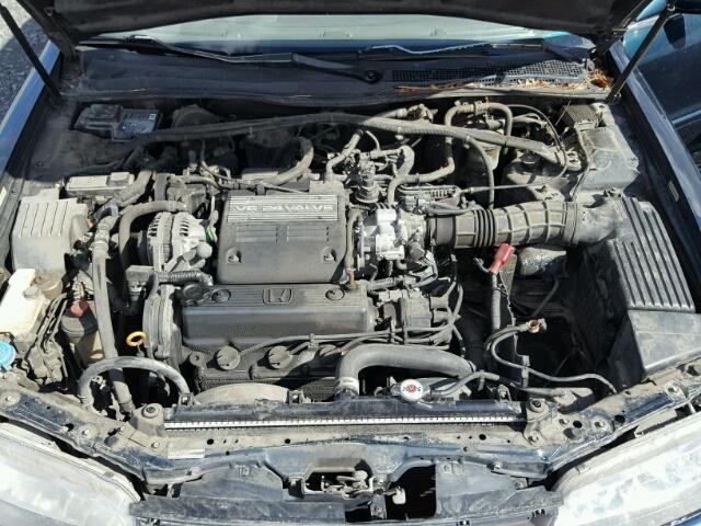 1HGCE6678TA027288 - 1996 HONDA ACCORD EX GREEN photo 7