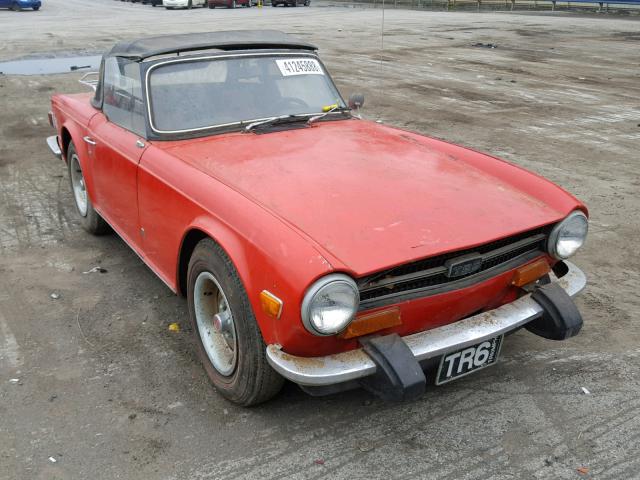 CF16613U - 1974 TRIUMPH CAR TR6 RED photo 1