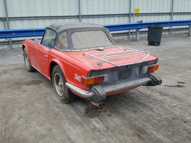 CF16613U - 1974 TRIUMPH CAR TR6 RED photo 3