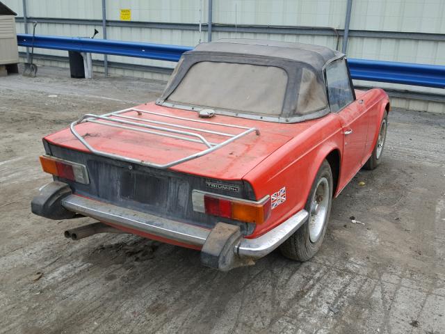 CF16613U - 1974 TRIUMPH CAR TR6 RED photo 4