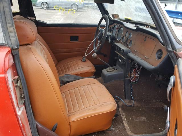 CF16613U - 1974 TRIUMPH CAR TR6 RED photo 5