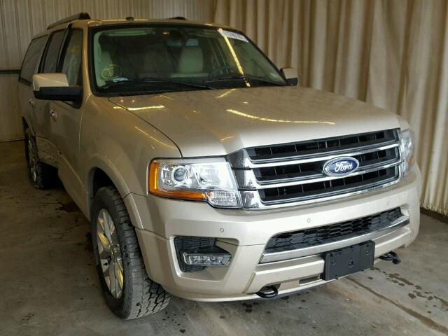 1FMJK2AT6HEA57459 - 2017 FORD EXPEDITION TAN photo 1