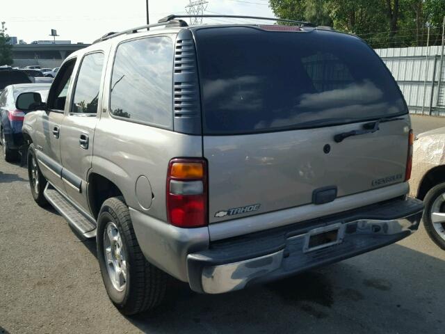 1GNEC13TX3R102762 - 2003 CHEVROLET TAHOE C150 SILVER photo 3