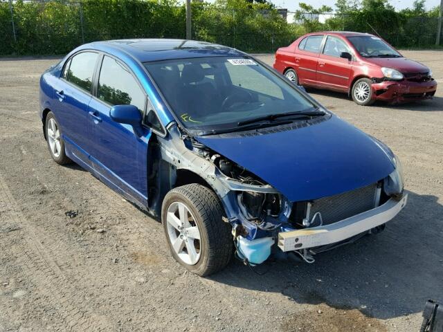 2HGFA1F64BH007316 - 2011 HONDA CIVIC LX-S BLUE photo 1