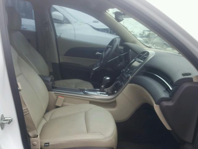 1G11D5RR7DF111342 - 2013 CHEVROLET MALIBU 1LT WHITE photo 5