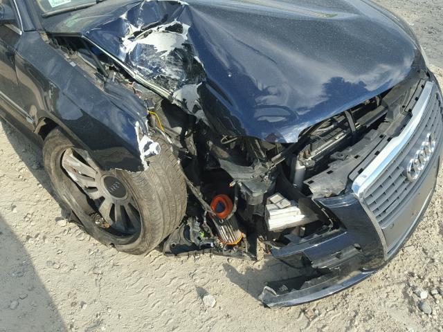 WAULV44E17N023891 - 2007 AUDI A8 4.2 QUA BLUE photo 9