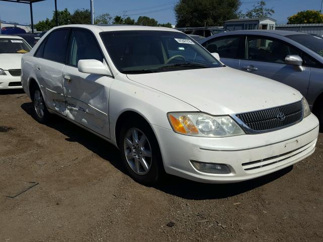 4T1BF28B5YU089606 - 2000 TOYOTA AVALON XL WHITE photo 1