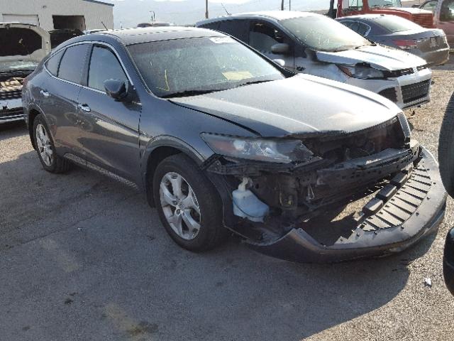 5J6TF2H59AL001262 - 2010 HONDA ACCORD CRO GRAY photo 1